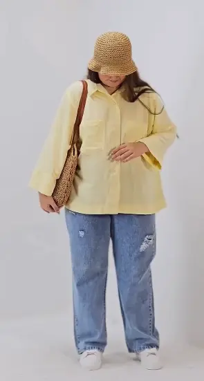 خنک ترین شومیز سایز بزرگ 🧥